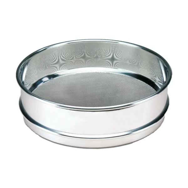 tamiz de acero inox. de 8″ Ø s.f. – malla nº 10